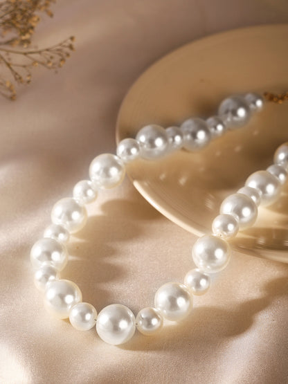 Priyaasi Classic Pearl Sqeuenced Fancy Necklace