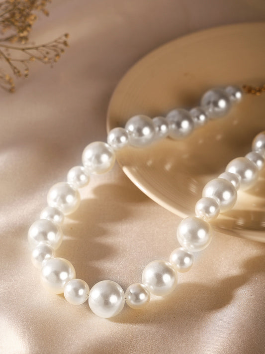 Priyaasi Classic Pearl Sqeuenced Fancy Necklace