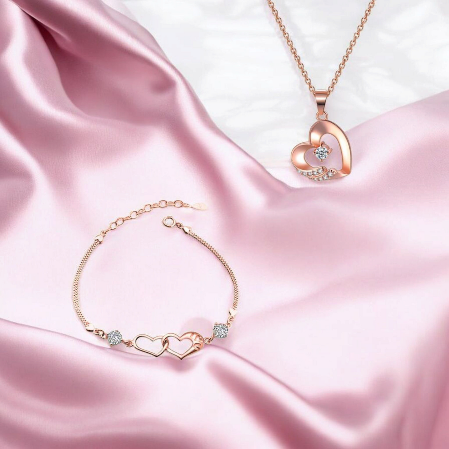 Silver Plated Promise Love Bracelet