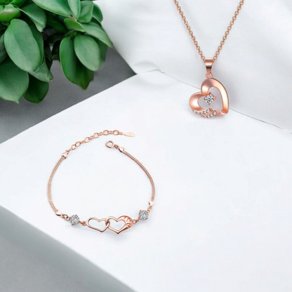 Silver Plated Promise Love Bracelet