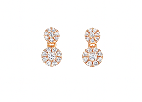 Rose Gold Plated AD Stone Jewelry Set for Women | Special Occasions, Wedding, Engagement, Dating | Anti Tarnish | Gift for Her