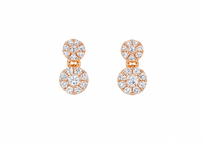 Rose Gold Plated AD Stone Jewelry Set for Women | Special Occasions, Wedding, Engagement, Dating | Anti Tarnish | Gift for Her