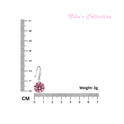 Dailywear Pink Drop Earrings