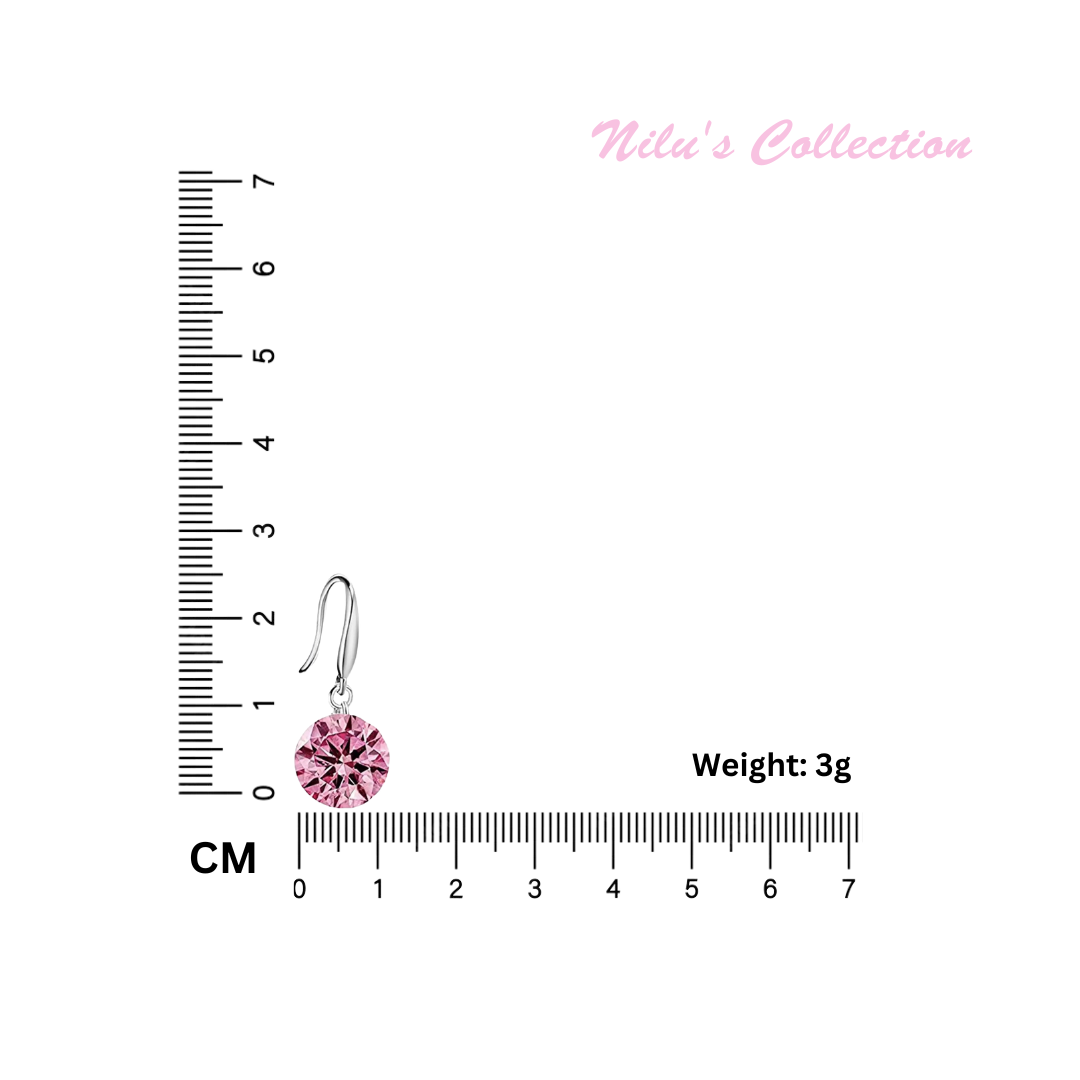 Daily Essentials Drop Earrings for Women and Girls| Value Set of CZ Drop Earrings