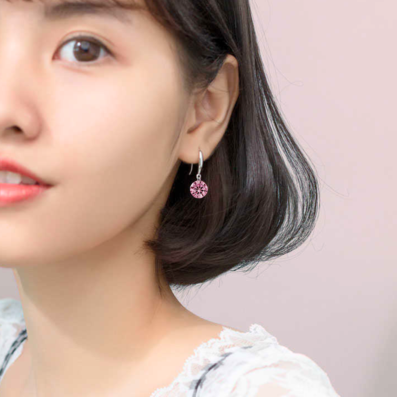 Dailywear Pink Drop Earrings
