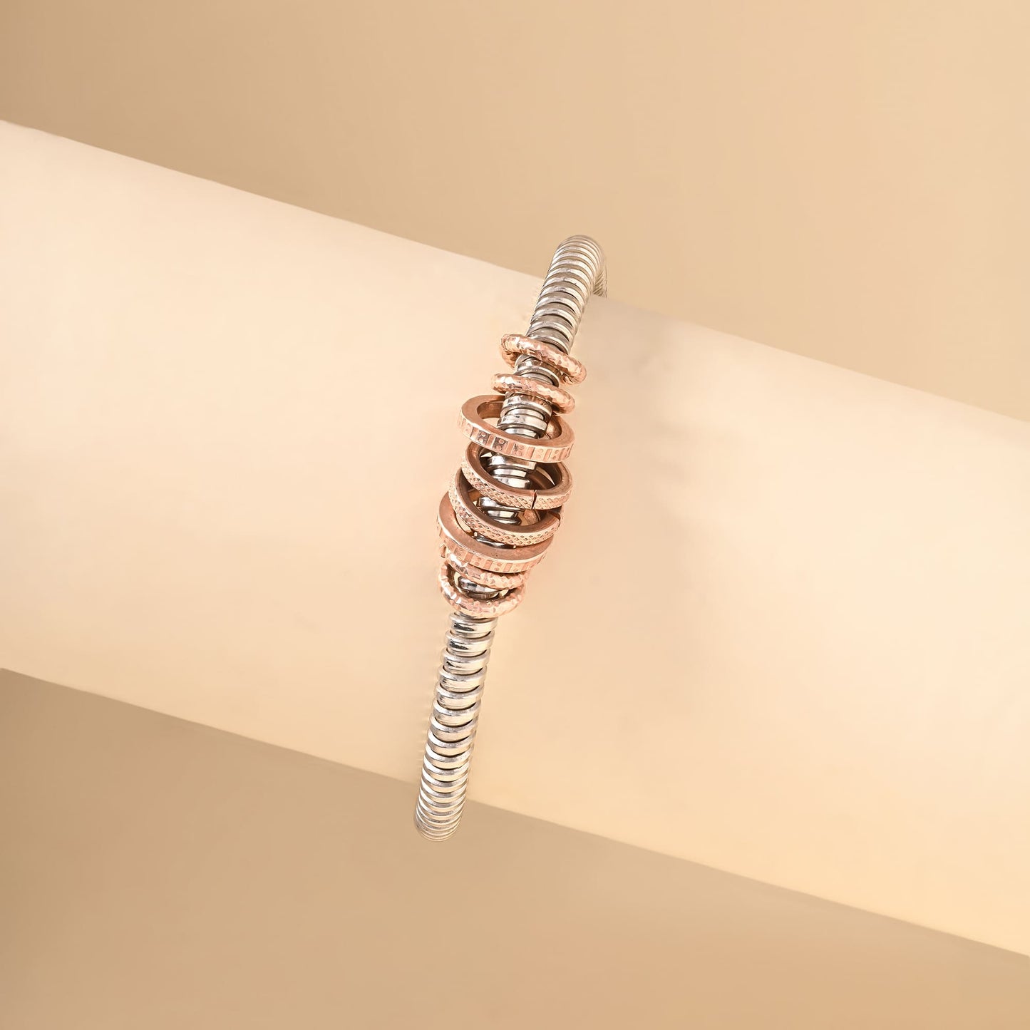 Twisted Charm Bracelet