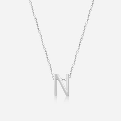 Noble N Initial Necklace