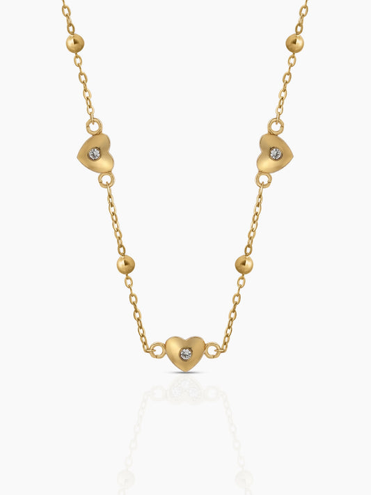 Nira Heart Necklace - Swashaa