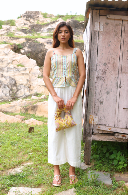 BOHO BLOOM COTTON TOP