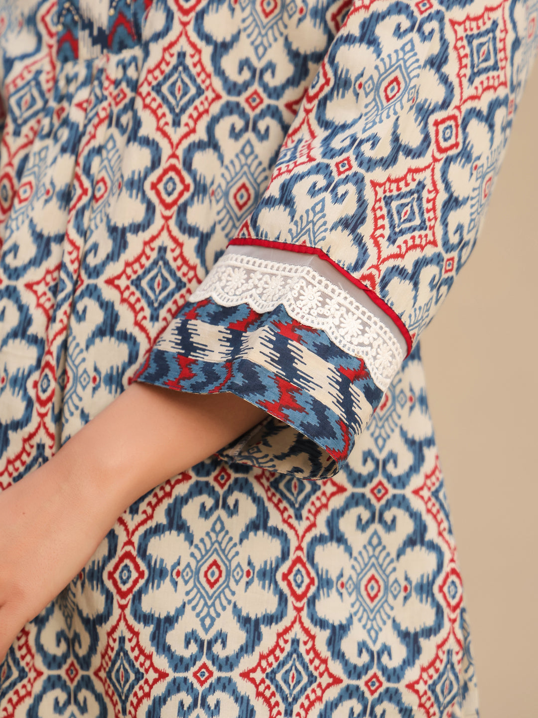 Printed cotton summer top