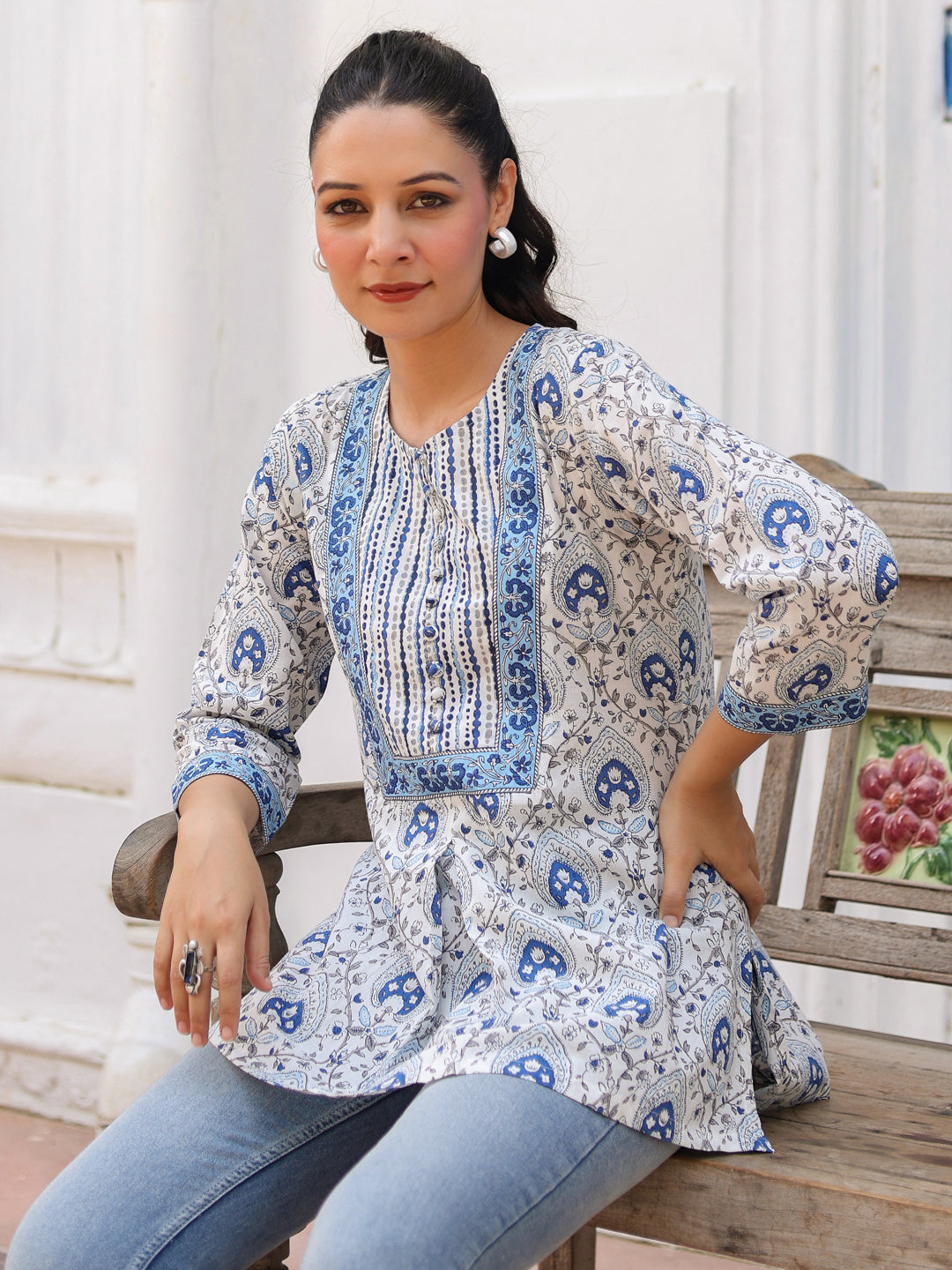 Pure Cotton Ethnic Wear Top