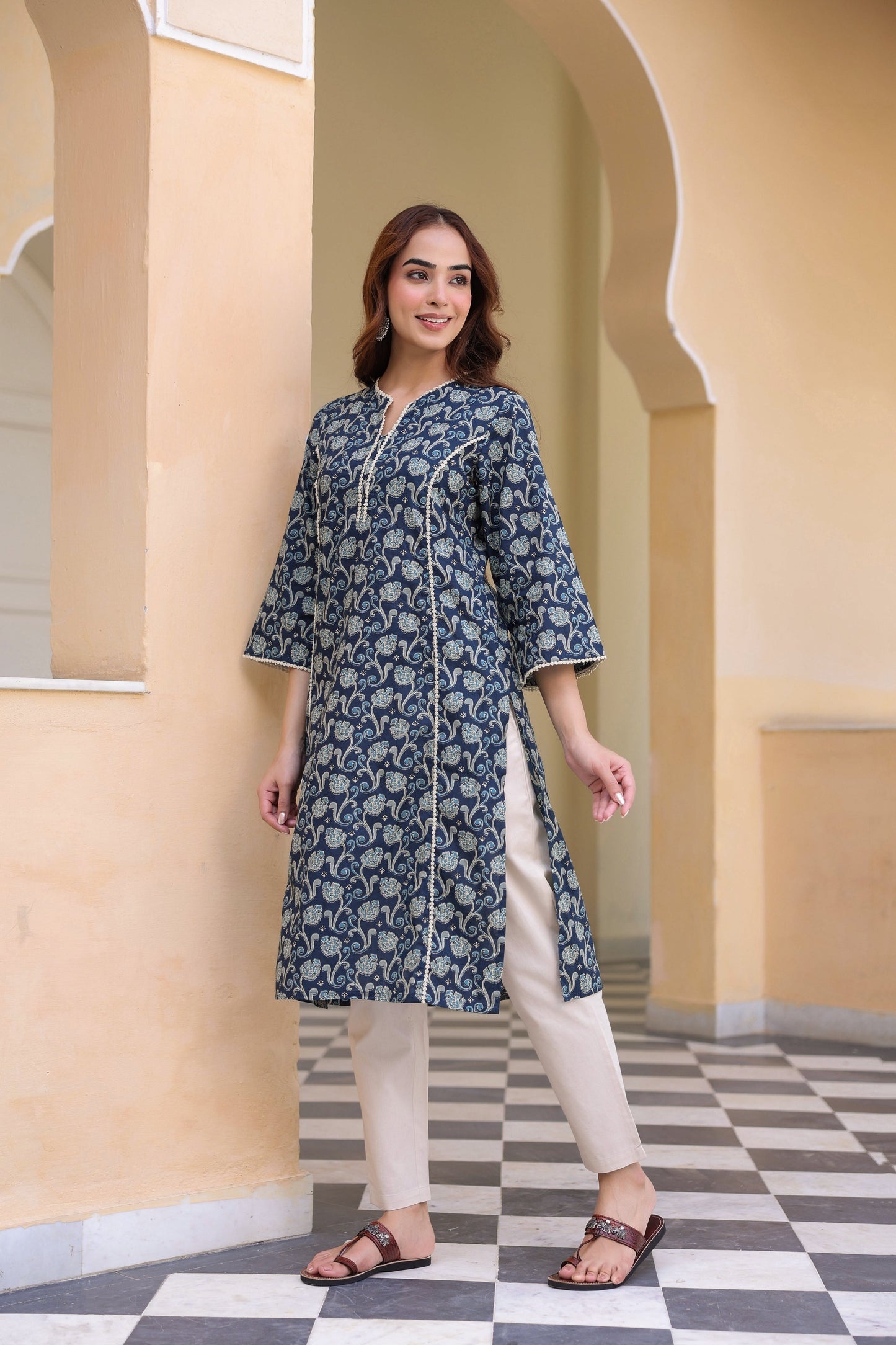 Pure cotton daily wear kurta women