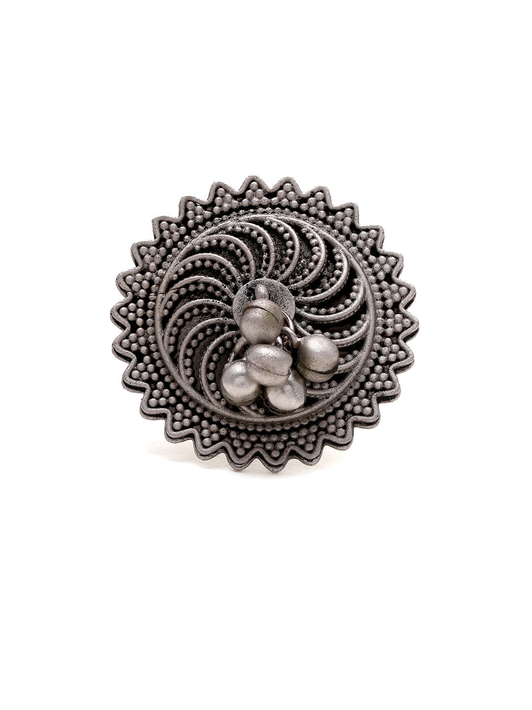 Priyaasi Tribal Oxidised Ring