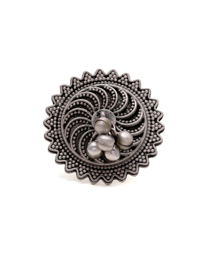 Priyaasi Tribal Oxidised Ring