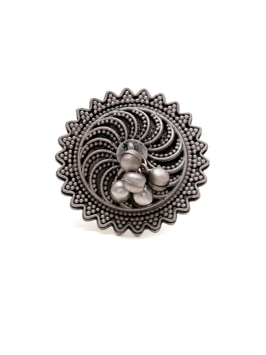 Priyaasi Tribal Oxidised Ring