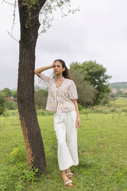 MIMOSA ECRU DORIYA TOP