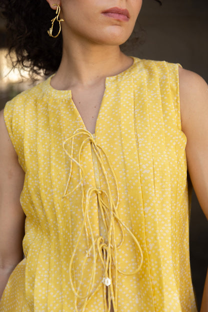 IVY MELLOW CHANDERI TOP
