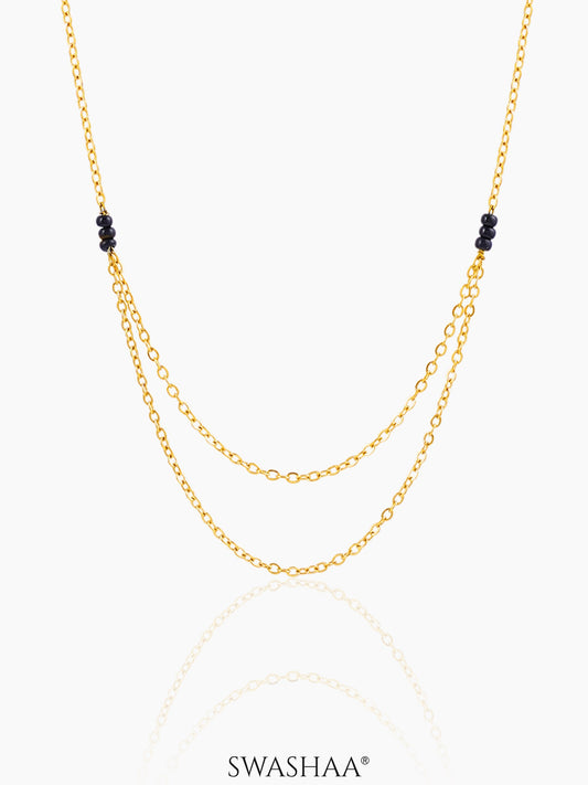 Roop Layered 18K Gold Plated Mangalsutra