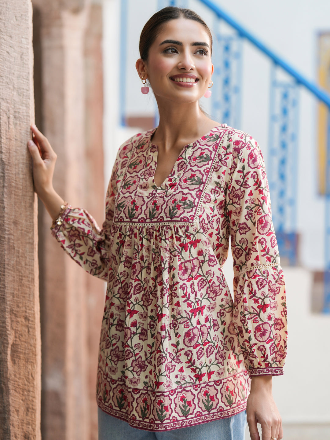 Pure Cotton Printed Tunic