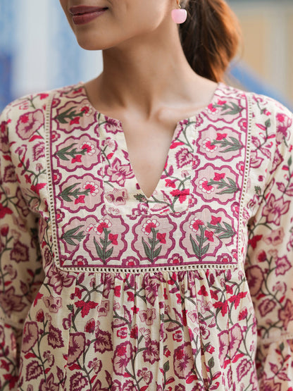 Pure Cotton Printed Tunic