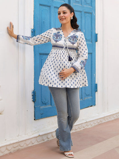 Print Cotton Top