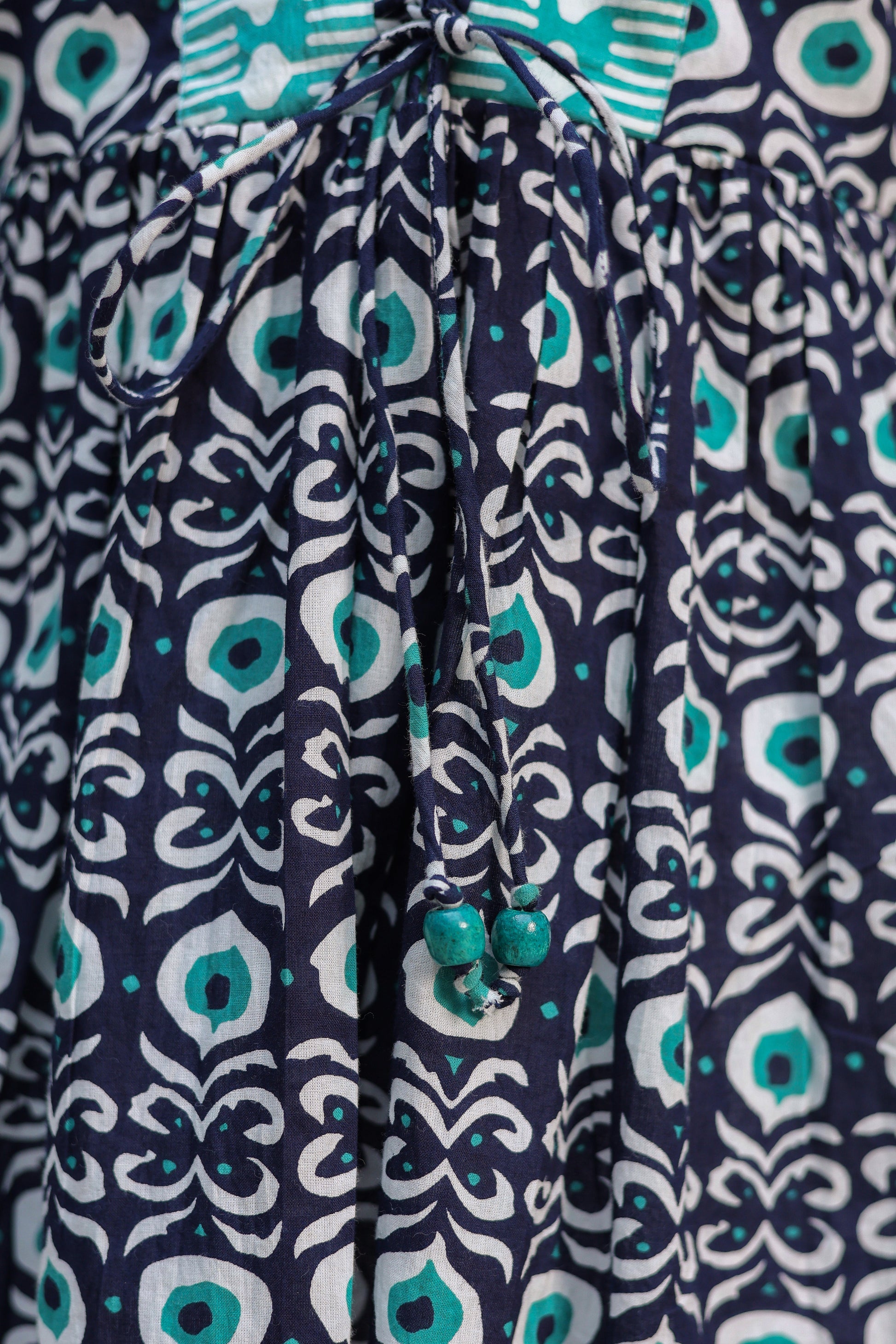 Women Printed Pure Cotton Peplum Top