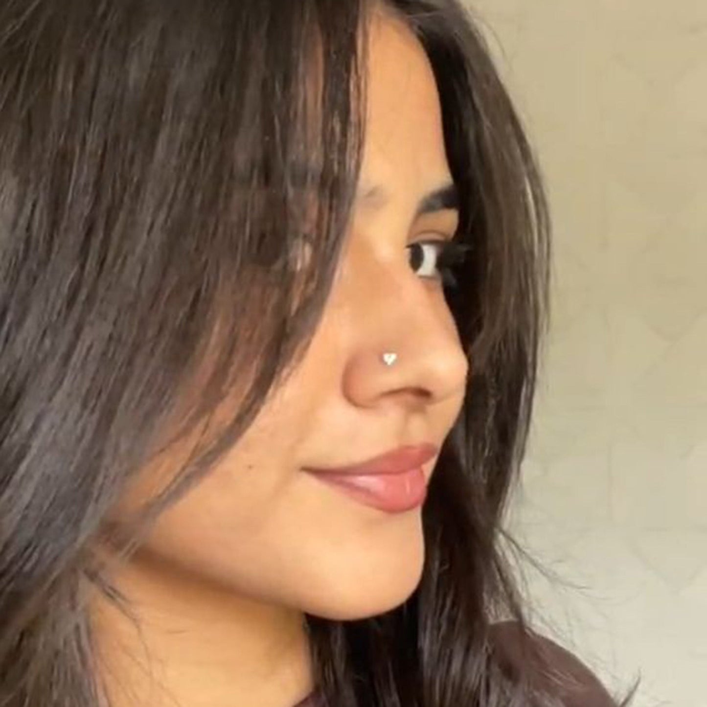 Love Dot Nose Pin