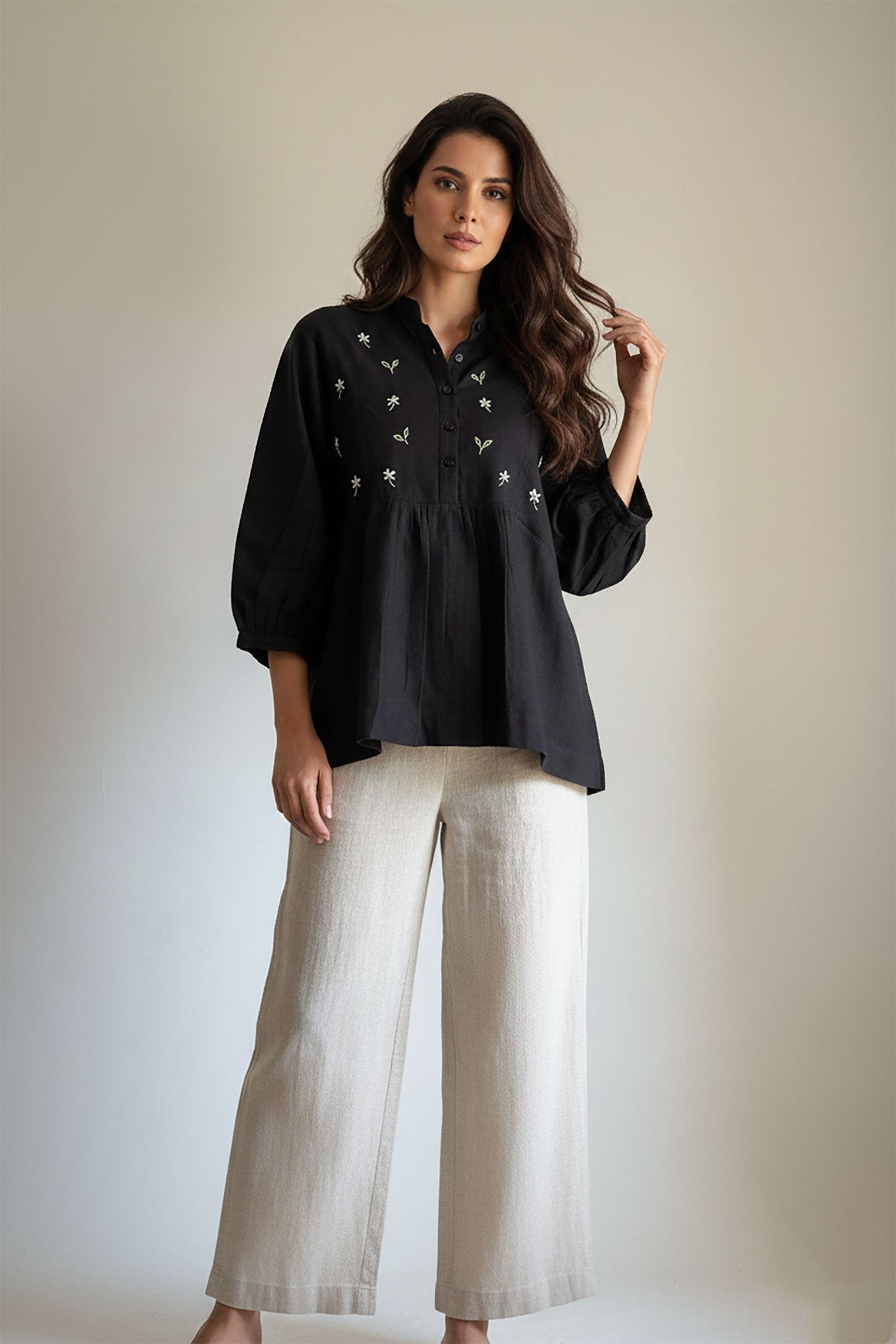 Shadow Bloom Top