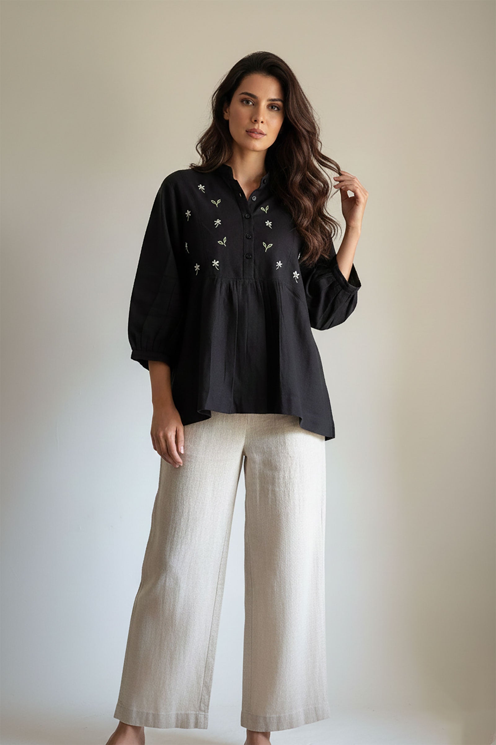 Shadow Bloom Top