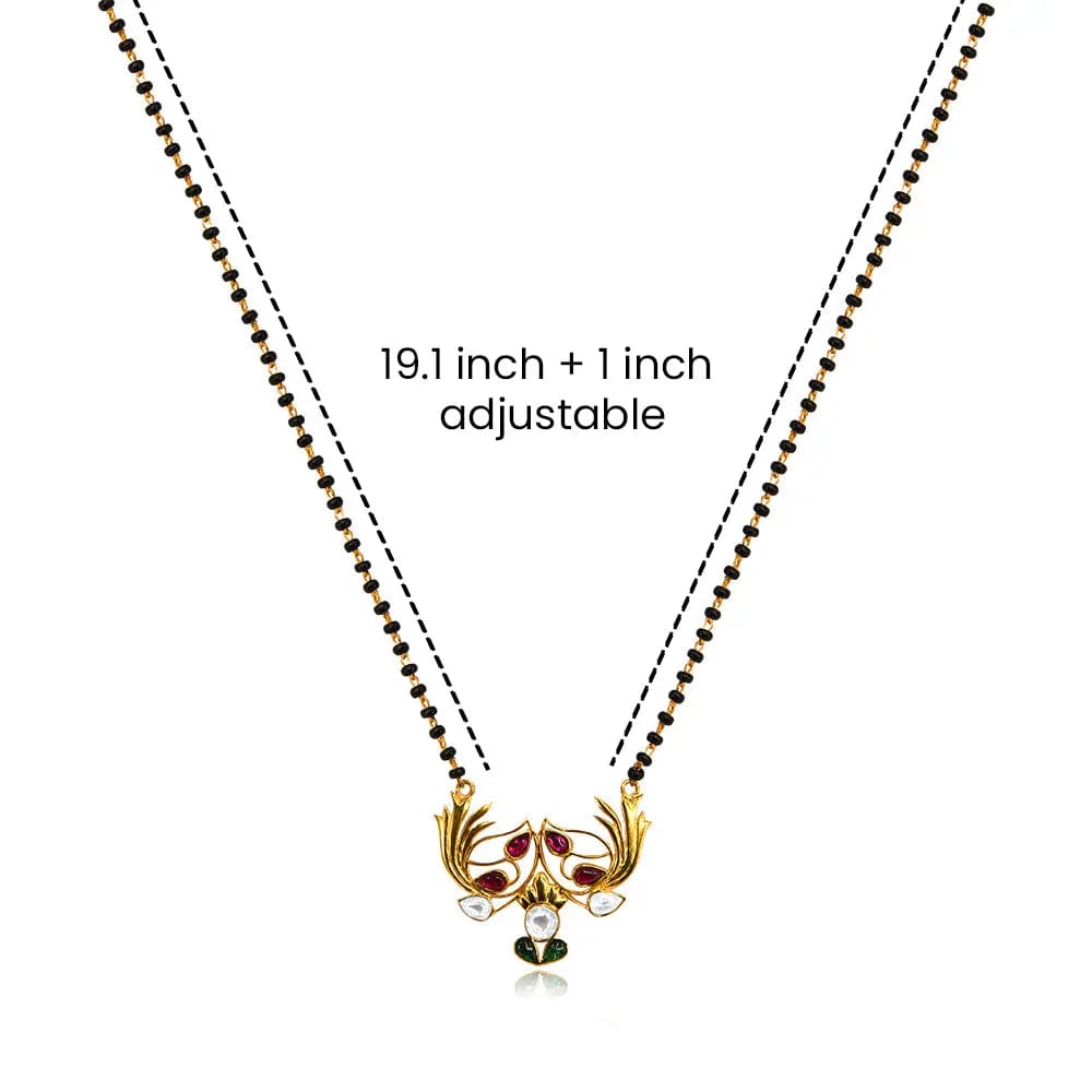 Silver 92.5 Aam Ras Mangalsutra