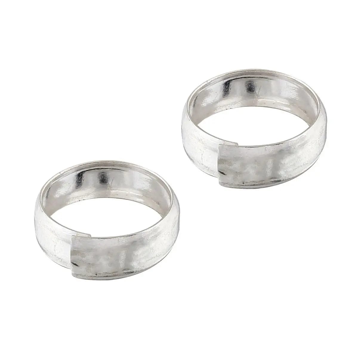 92.5 Sterling Silver Daily Swag Toe Ring (Pair)