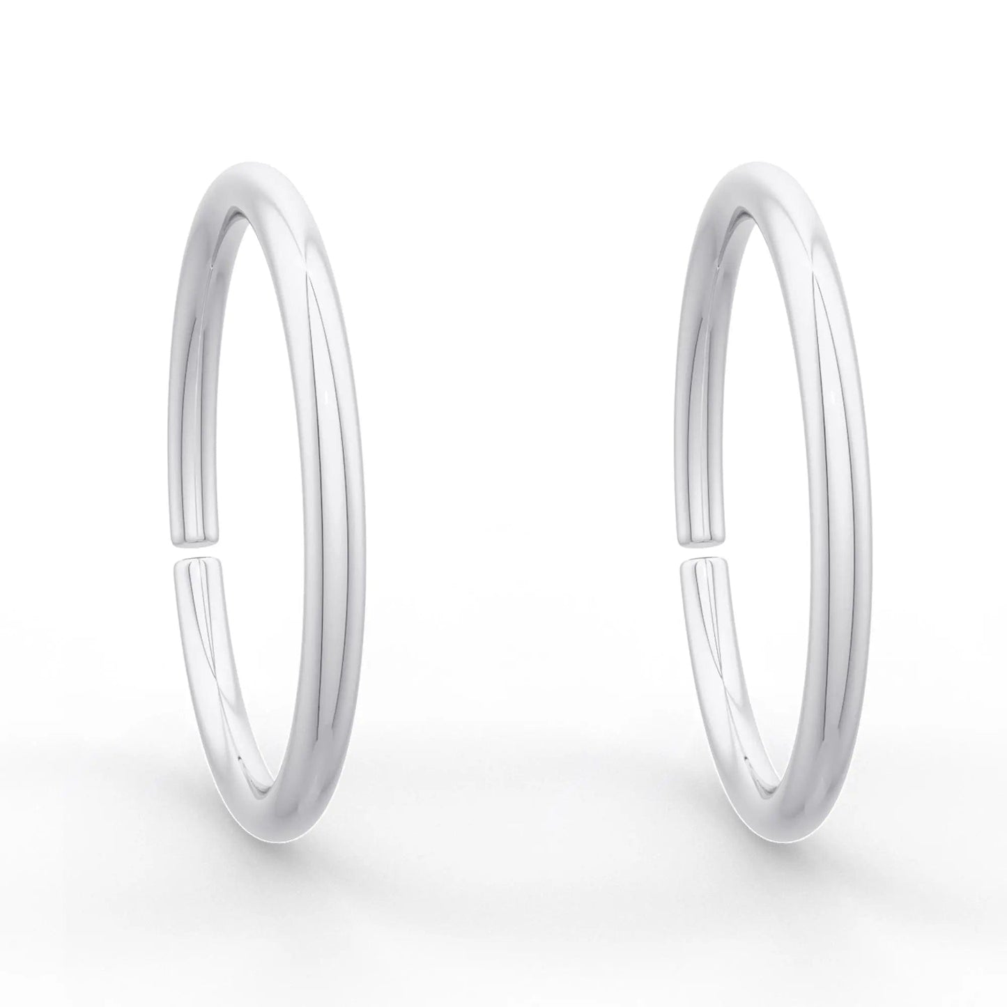925 Sterling Silver Minimal Toe Ring (Pair)