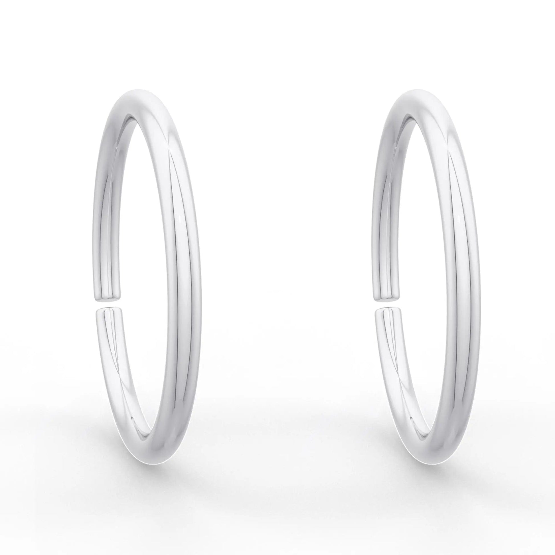 925 Sterling Silver Minimal Toe Ring (Pair)