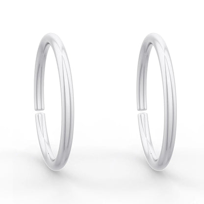 925 Sterling Silver Minimal Toe Ring (Pair)