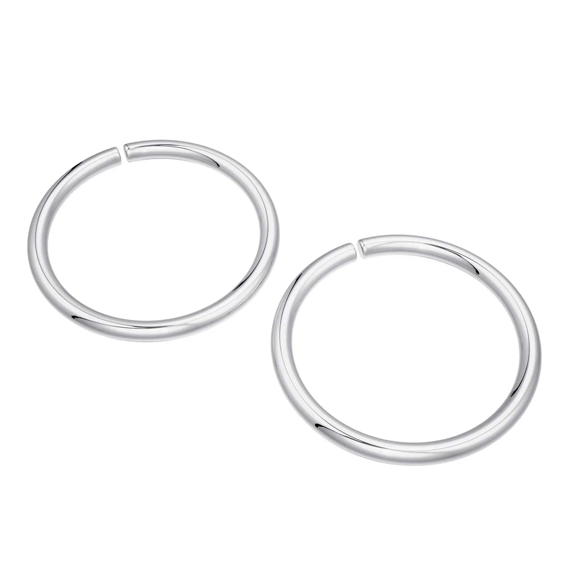 925 Sterling Silver Minimal Toe Ring (Pair)
