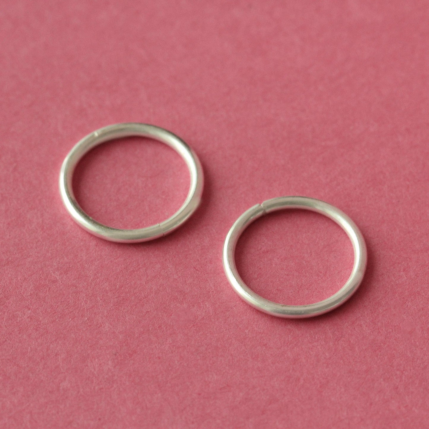 925 Sterling Silver Minimal Toe Ring (Pair)