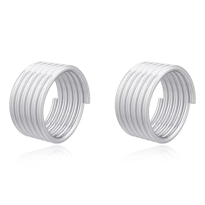 Silver Spring Toe Ring( pair)