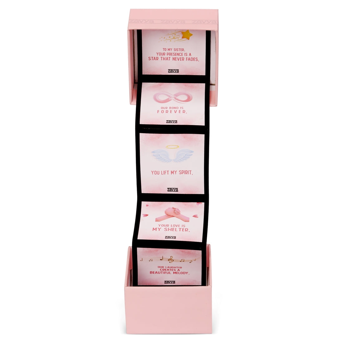 Whispers of Love: Dainty Heart 925 Silver Anklets Gift Hamper for Sister