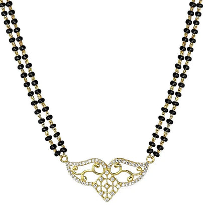 Sterling Silver Zircon Mangalsutra