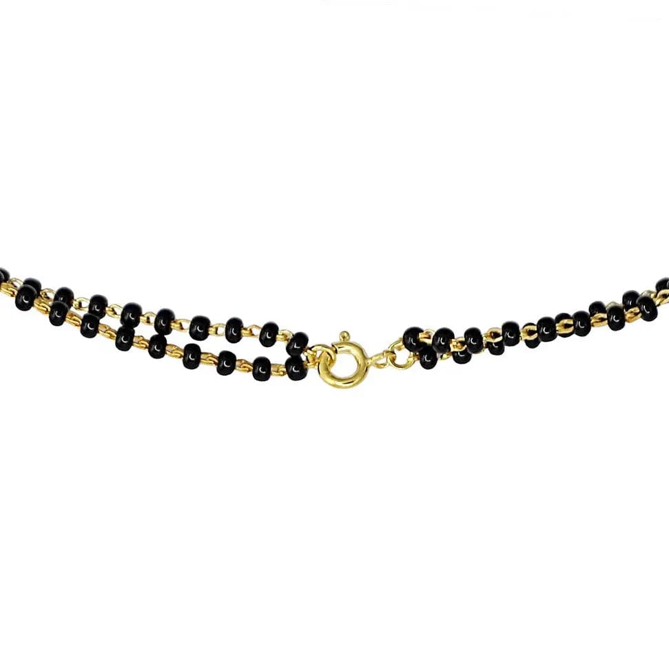 Sterling Silver Zircon Mangalsutra