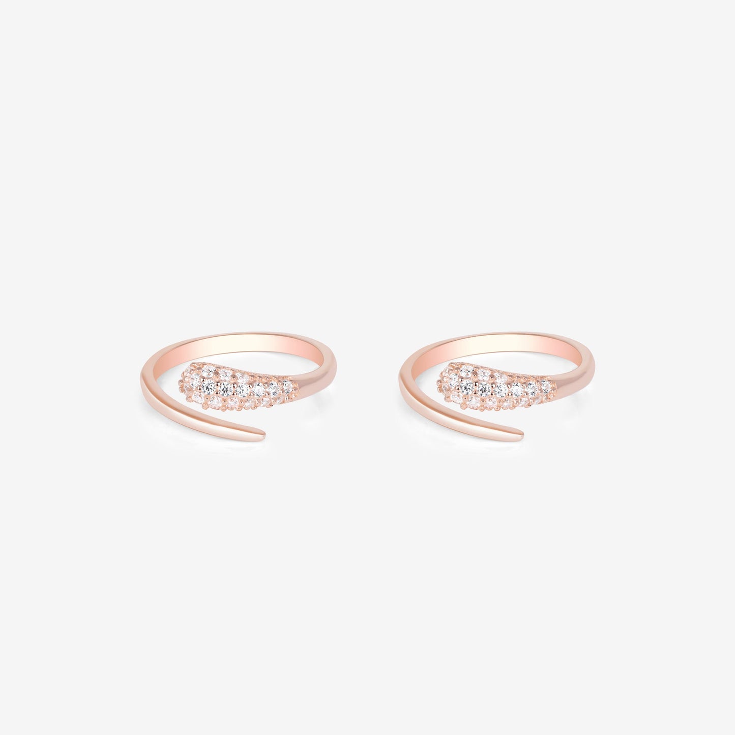 silver toe ring