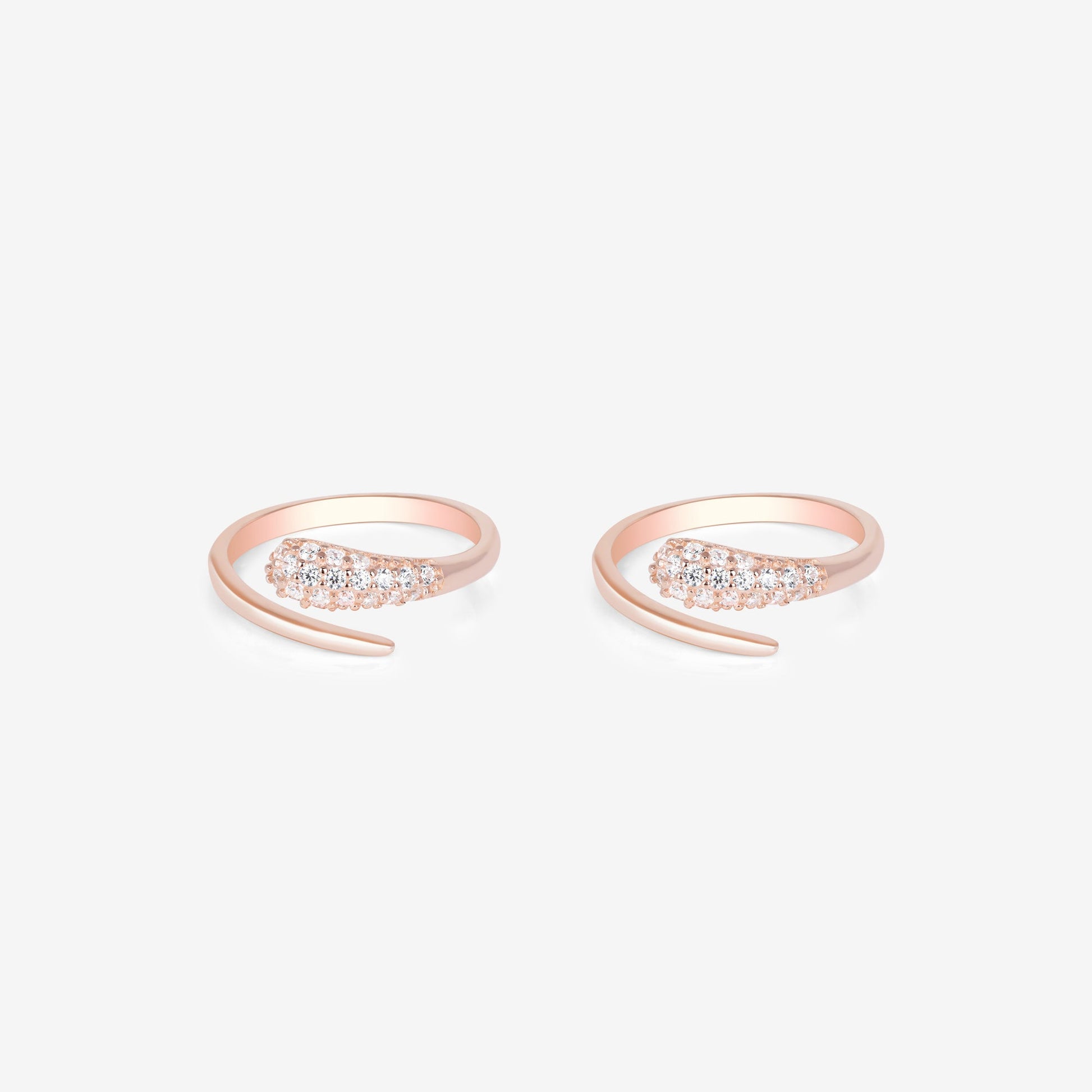 silver toe ring