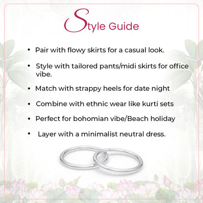 925 Sterling Silver Minimal Toe Ring (Pair)