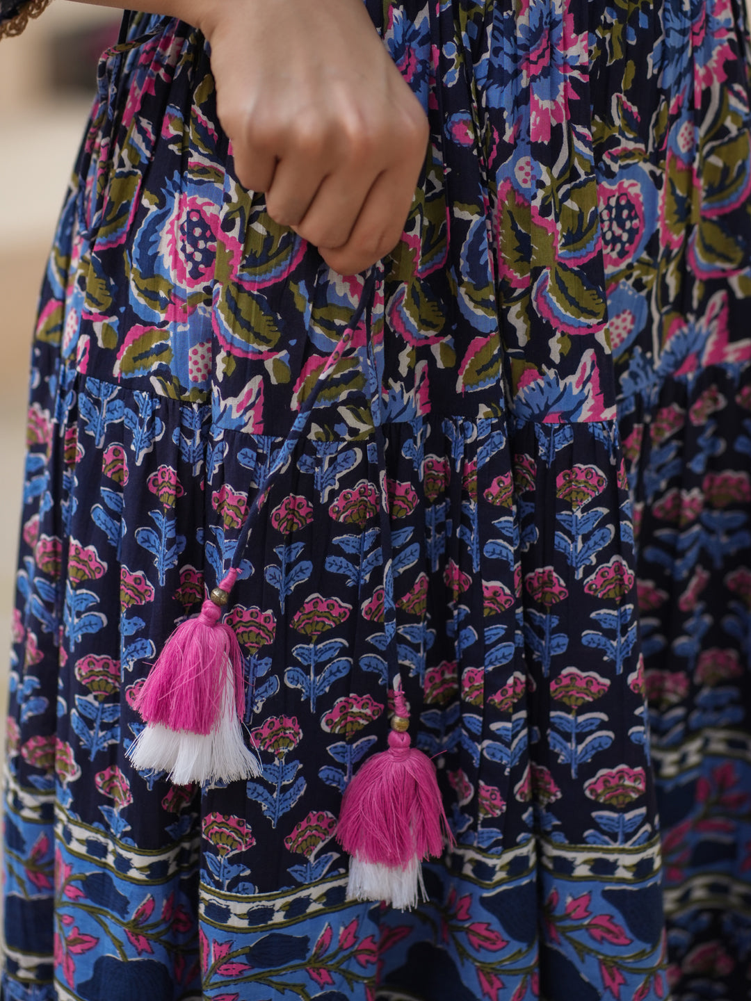 Stylish Flared Sleeve Anarkali Kurta