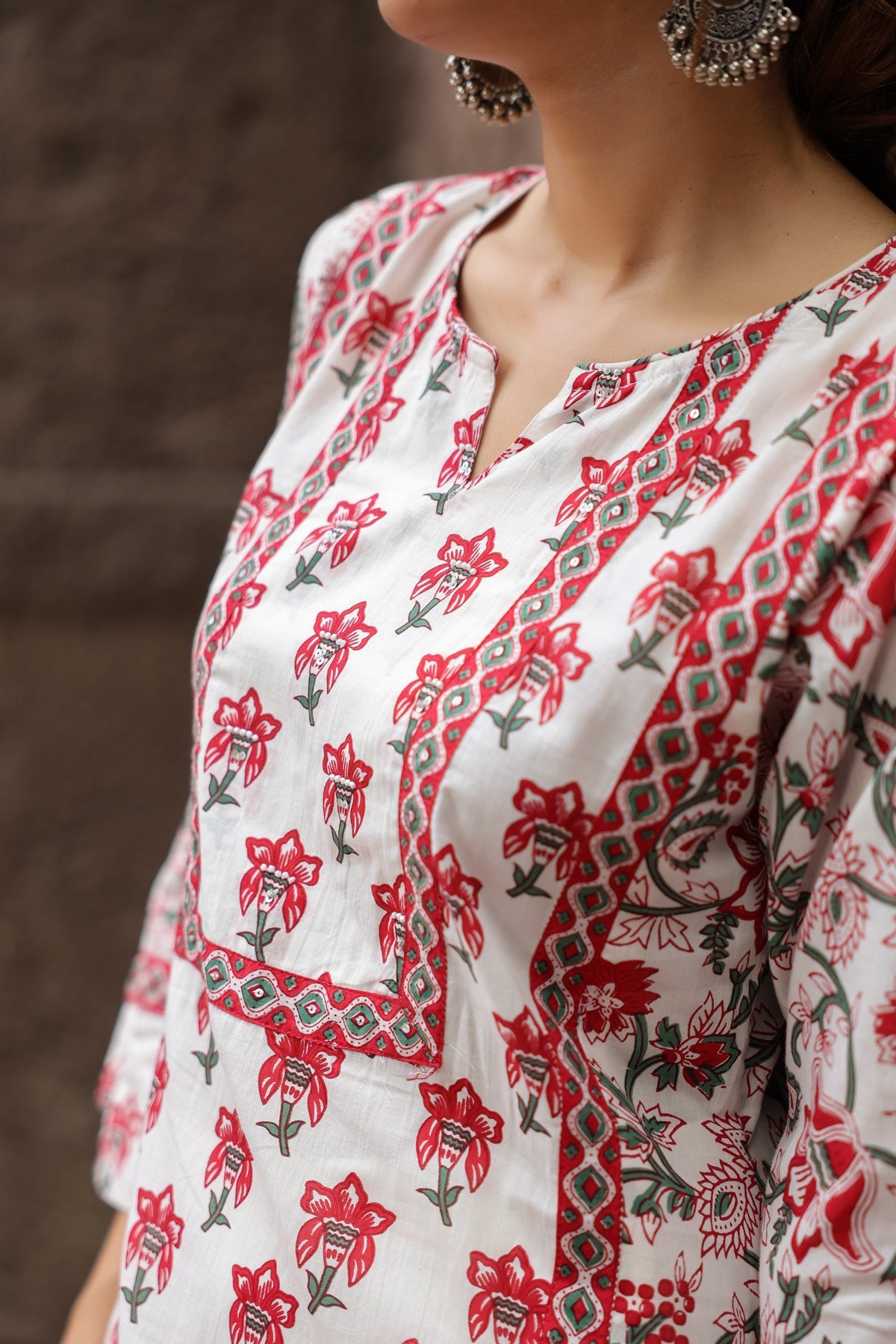 Stylish Thread Work Kurta