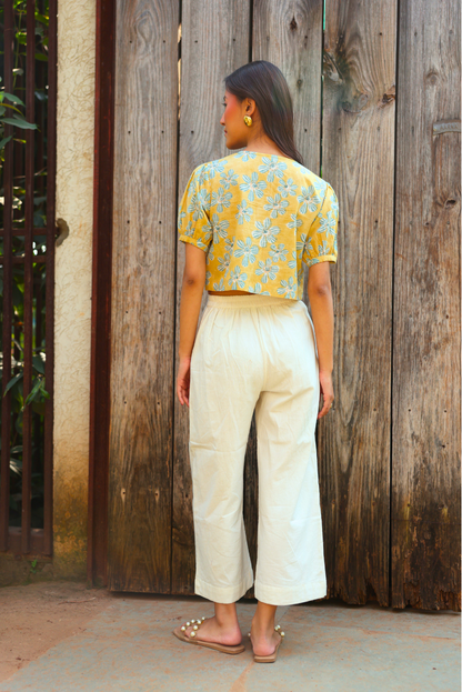 JUNO GOLD COTTON TOP