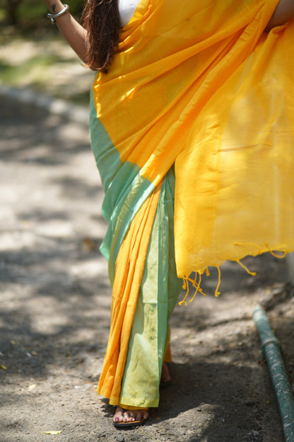 Mul Cotton Saree - Love Struck