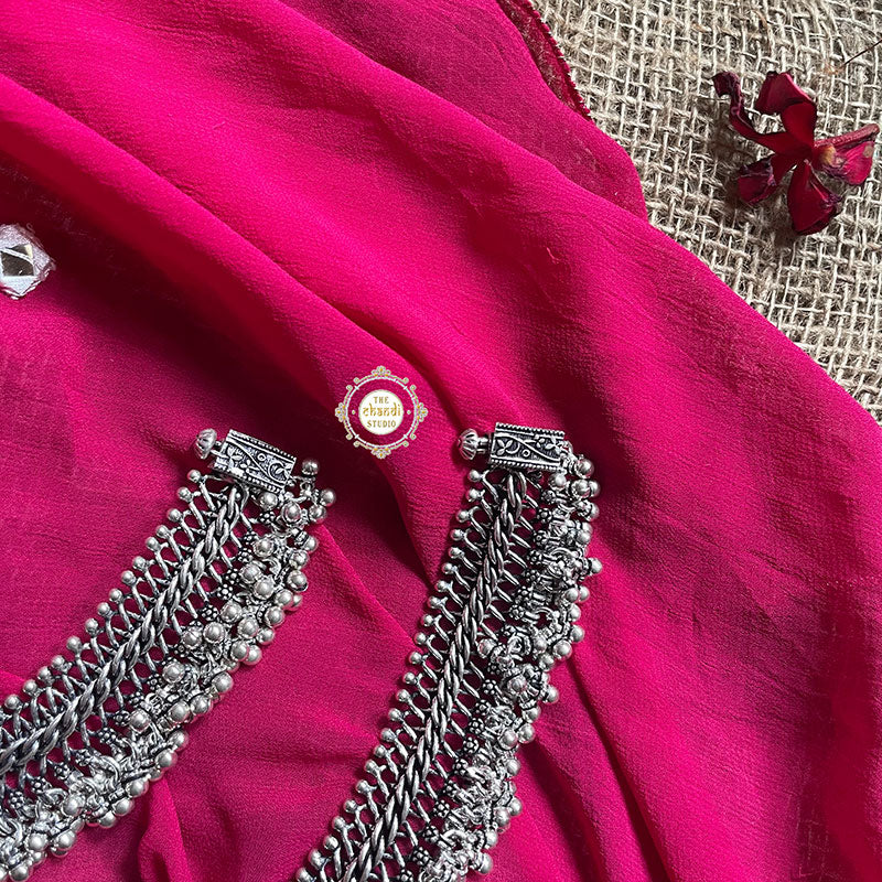 Jashn Braid Ghungroo Anklet (Made to Order)
