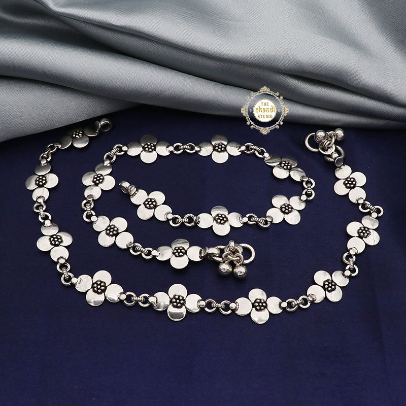 Noor Concentric Circle Timeless Anklet