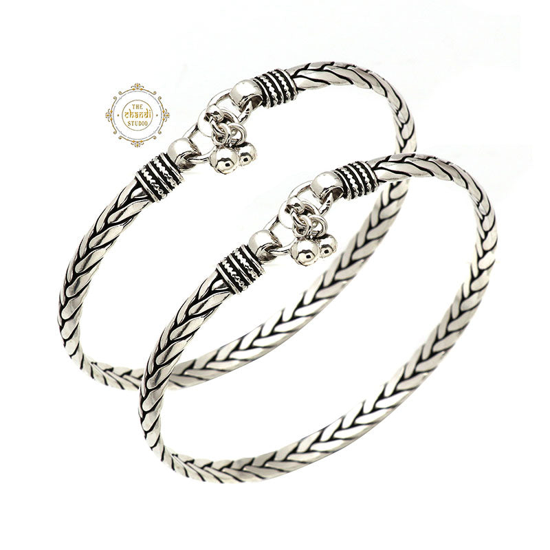 Utsav Fish Braid Kada Anklet